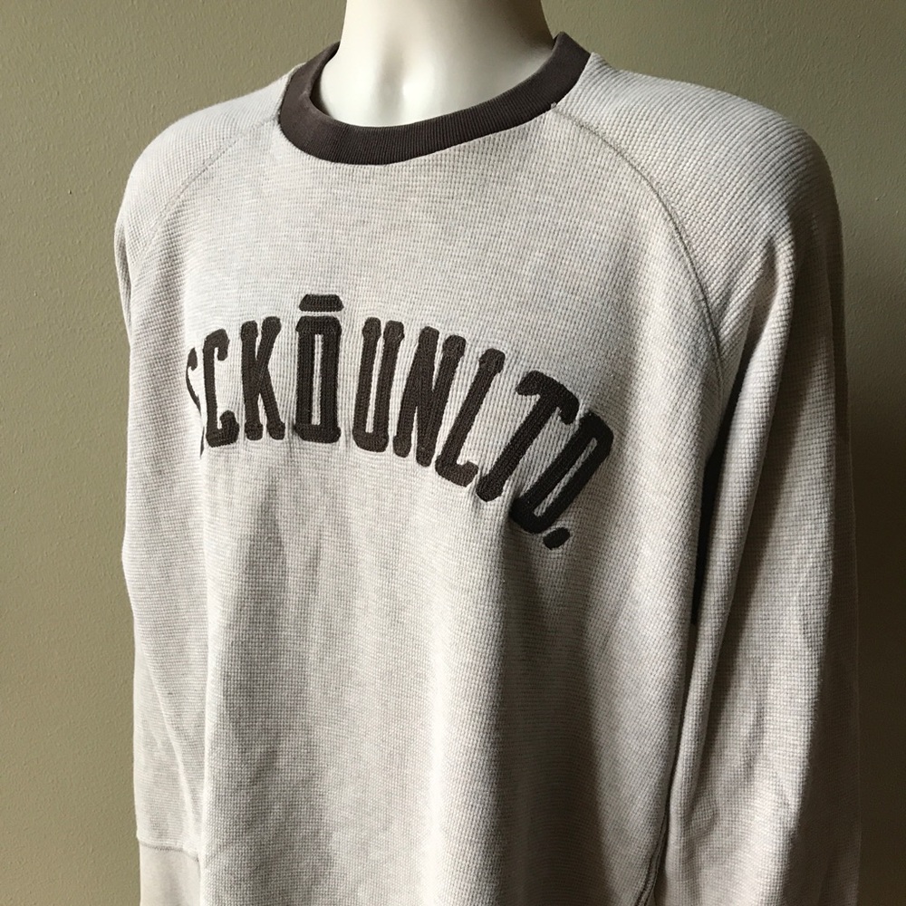 Ecko Unltd Huge Logo Print Long Sleeve Pullover
